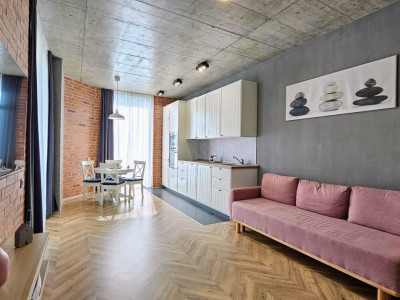 Vedere la pădure, apartament 3 camere, în LOFT Mogoșoaia, pompe geotermice 