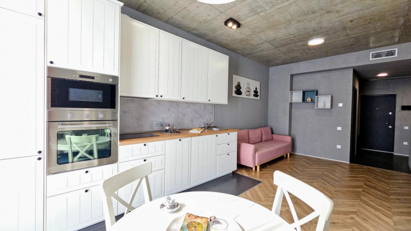 Vedere la pădure, apartament 3 camere, în LOFT Mogoșoaia, Loc parcare inclus