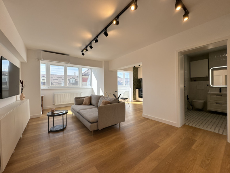 Apartament de 2 camere HUGE pe Calea Dorobanti, 66.30mp, renovat integral