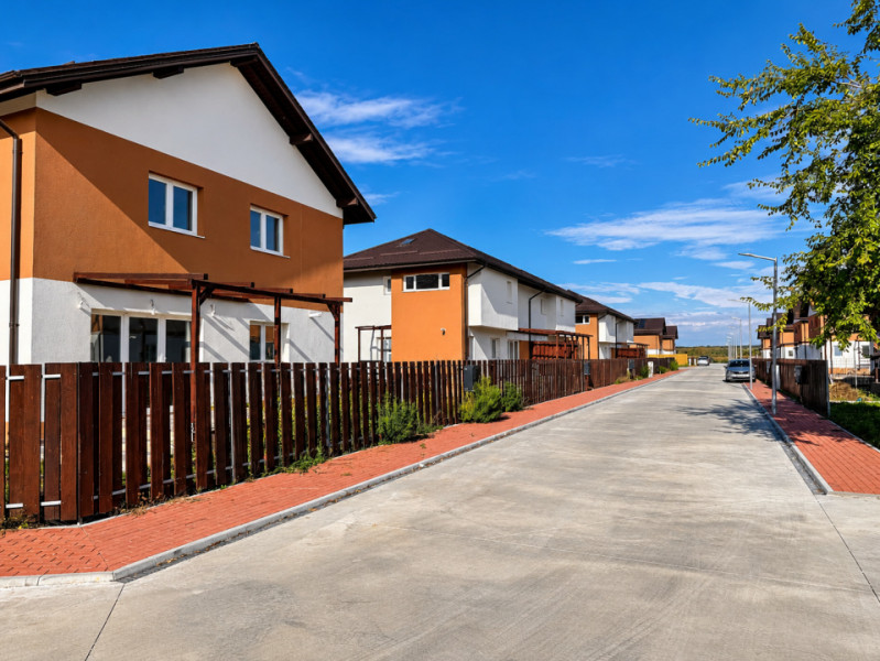 Vila individuala P+1, teren 250mp, 127.490 EUR (TVA inclus), la cheie