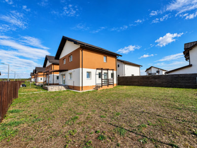 Vila individuala, 4 camere, 375mp teren, 134.990 EUR (TVA inclus)